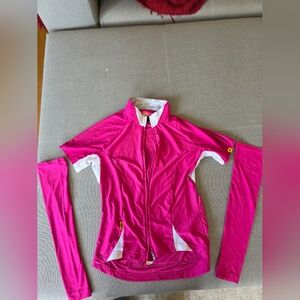 Women's MAVIC Cycling Jersey - Small With Detachable Sleeves